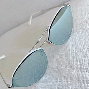 ❌SOLD❌ Ray-Ban RB4292N white BLAZE Sunglasses Authentic, Like New